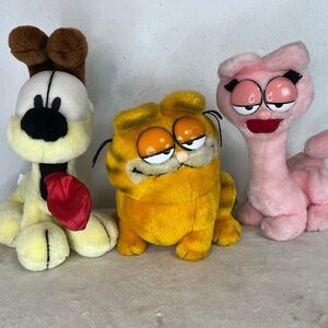 Vintage Dakin Garfield Arlene Odie Plush 81/84/ Sitting  Stuffed Animal Toy 6/10